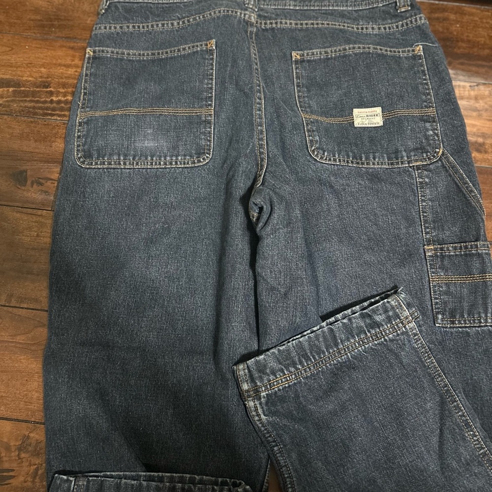 Eddie Bauer Dark Blue Relaxed Fit Jeans